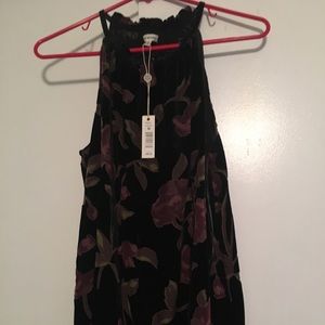 Max Studio velvet blouse